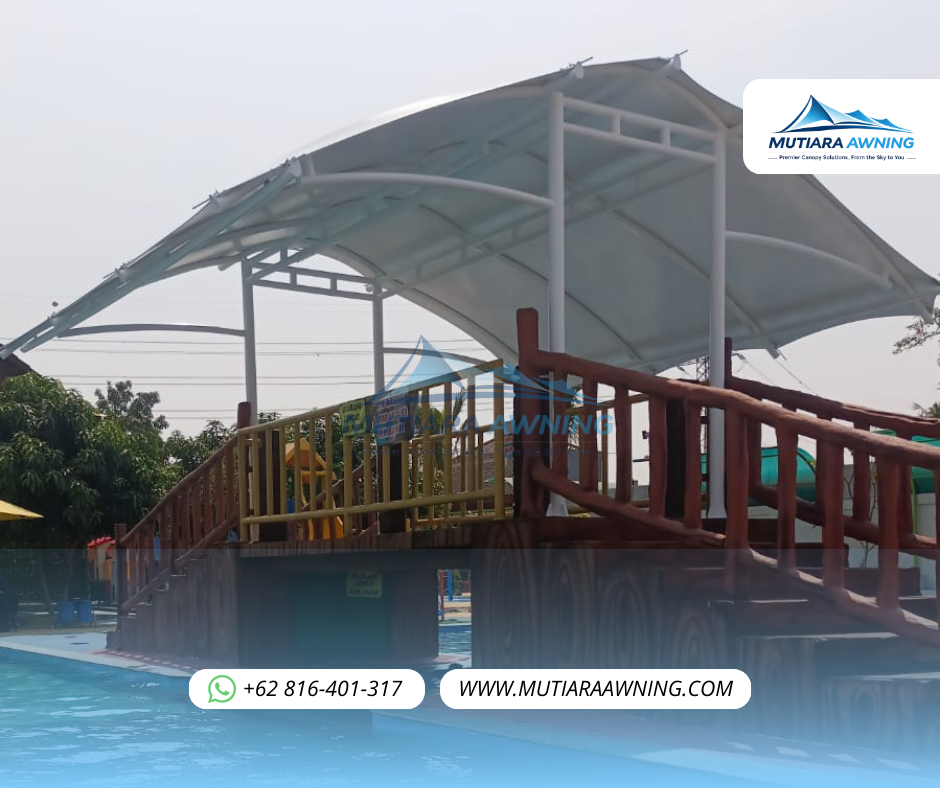 Kanopi Membran Jembatan Mini