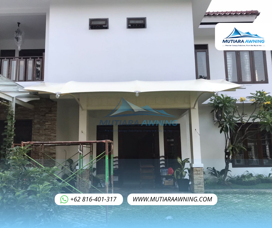 Kanopi Membran Bekasi Minimalis