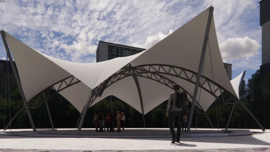 Inspirasi Tenda Membrane Cafe & Restoran